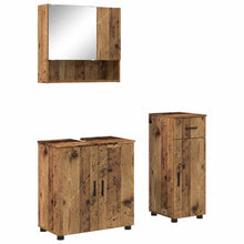 Badezimmermöbel Set 3 pcs Altholz 61 x 35 x 64 cm Holzwerkstoff