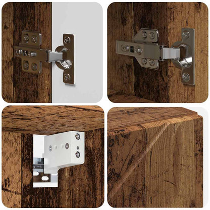 Badezimmermöbel Set 4 pcs Altholz 61 x 35 x 64 cm Holzwerkstoff