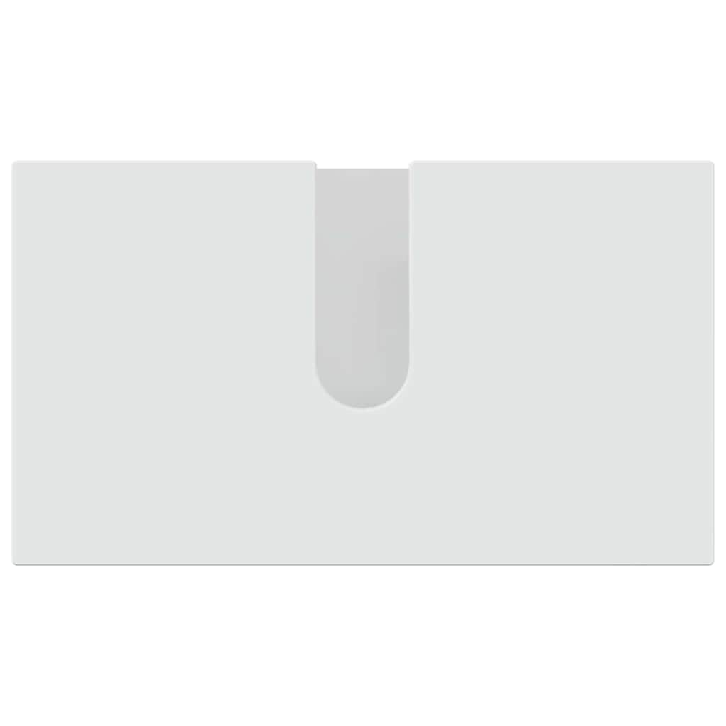 Badezimmermöbel Set 5 pcs Hochglanz-Weiß 61 x 35 x 64 cm