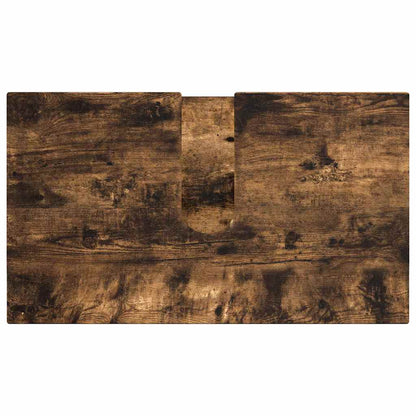 Badezimmermöbel Set mit Tür 5 pcs Räuchereiche 61 x 35 x 64 cm