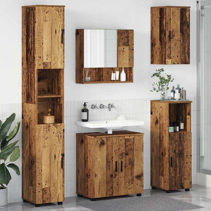 Badezimmermöbel Set 5 pcs Altholz 61 x 35 x 64 cm Holzwerkstoff