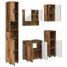 Badezimmermöbel Set 5 pcs Altholz 61 x 35 x 64 cm Holzwerkstoff
