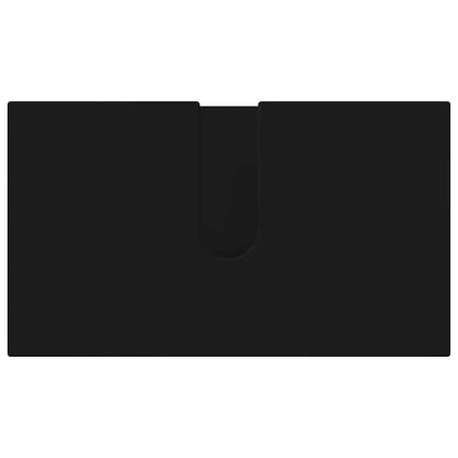 Badezimmermöbel Set 5 pcs Schwarz 61 x 35 x 64 cm Holzwerkstoff