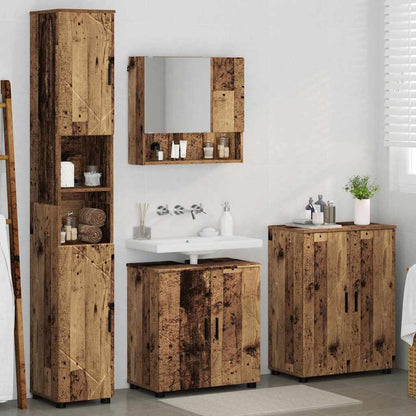 Badezimmermöbel Set 4 pcs Altholz 61 x 35 x 64 cm Holzwerkstoff