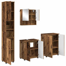 Badezimmermöbel Set 4 pcs Altholz 61 x 35 x 64 cm Holzwerkstoff
