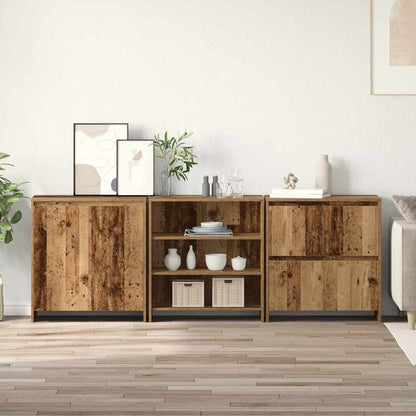 Sideboards 3 pcs Altholz 70 x 41 x 75 cm Holzwerkstoff