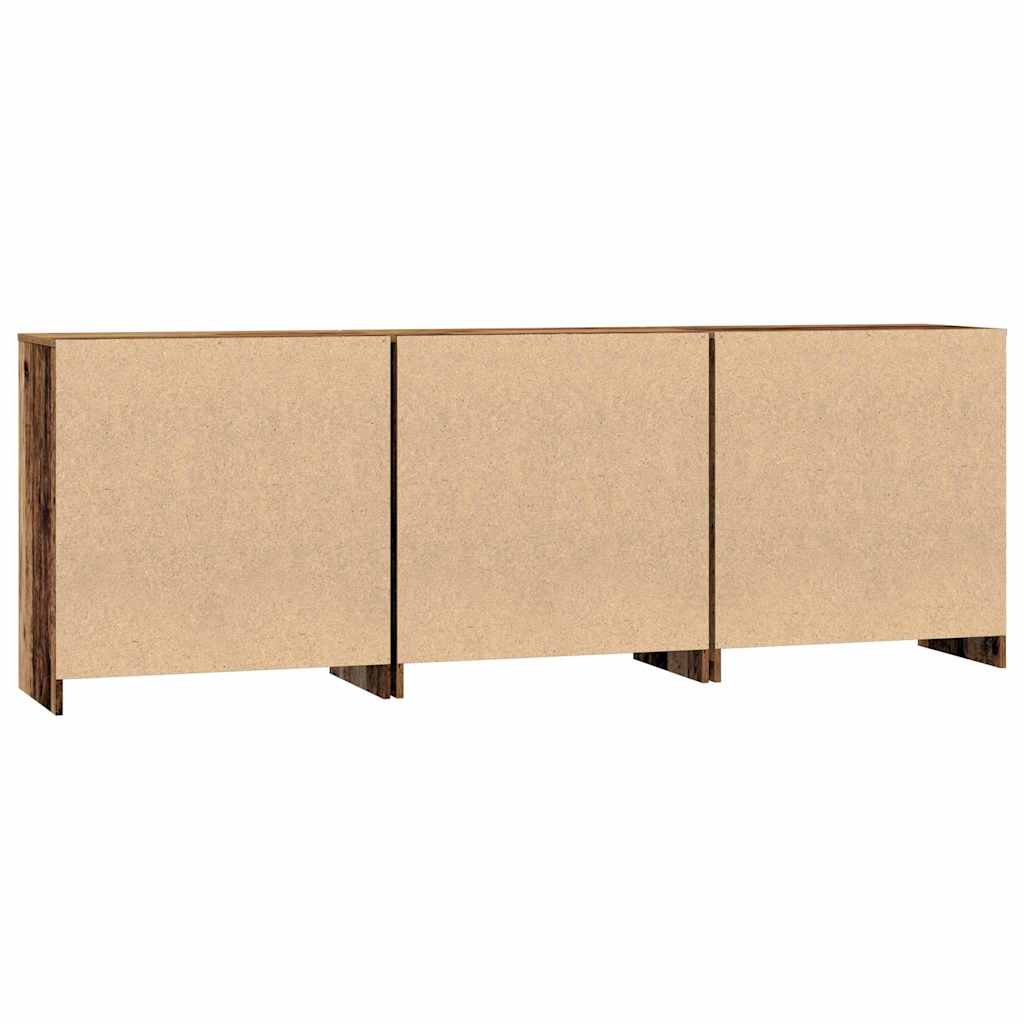 Sideboards 3 pcs Altholz 70 x 41 x 75 cm Holzwerkstoff