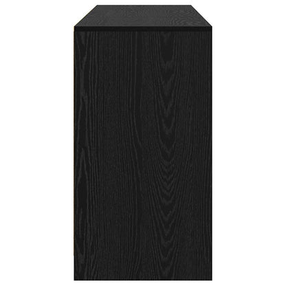 Sideboard 3 pcs Schwarz Eichen-Optik 70 x 41 x 75 cm