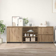 Sideboards 3 pcs Artisan-Eiche 70 x 41 x 75 cm Holzwerkstoff
