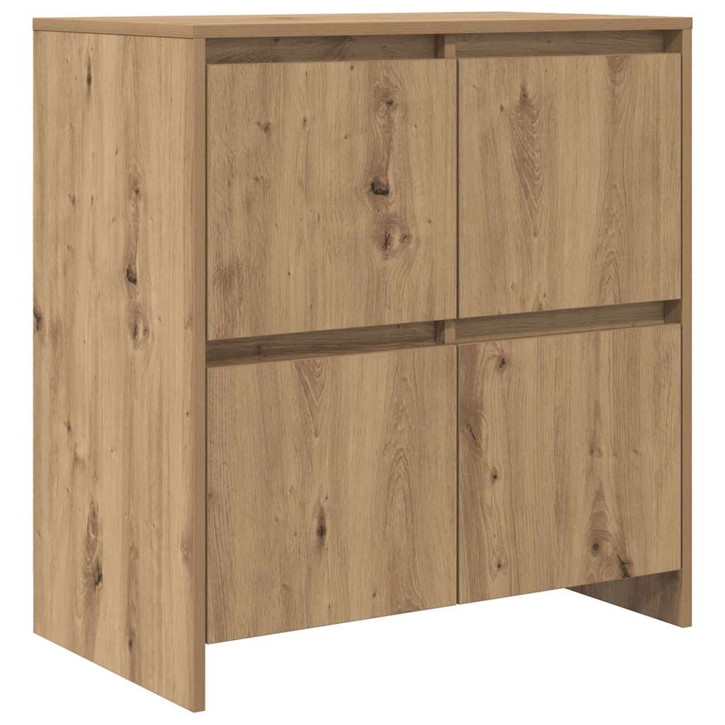 Sideboards 2 pcs Artisan-Eiche 70 x 41 x 75 cm Holzwerkstoff