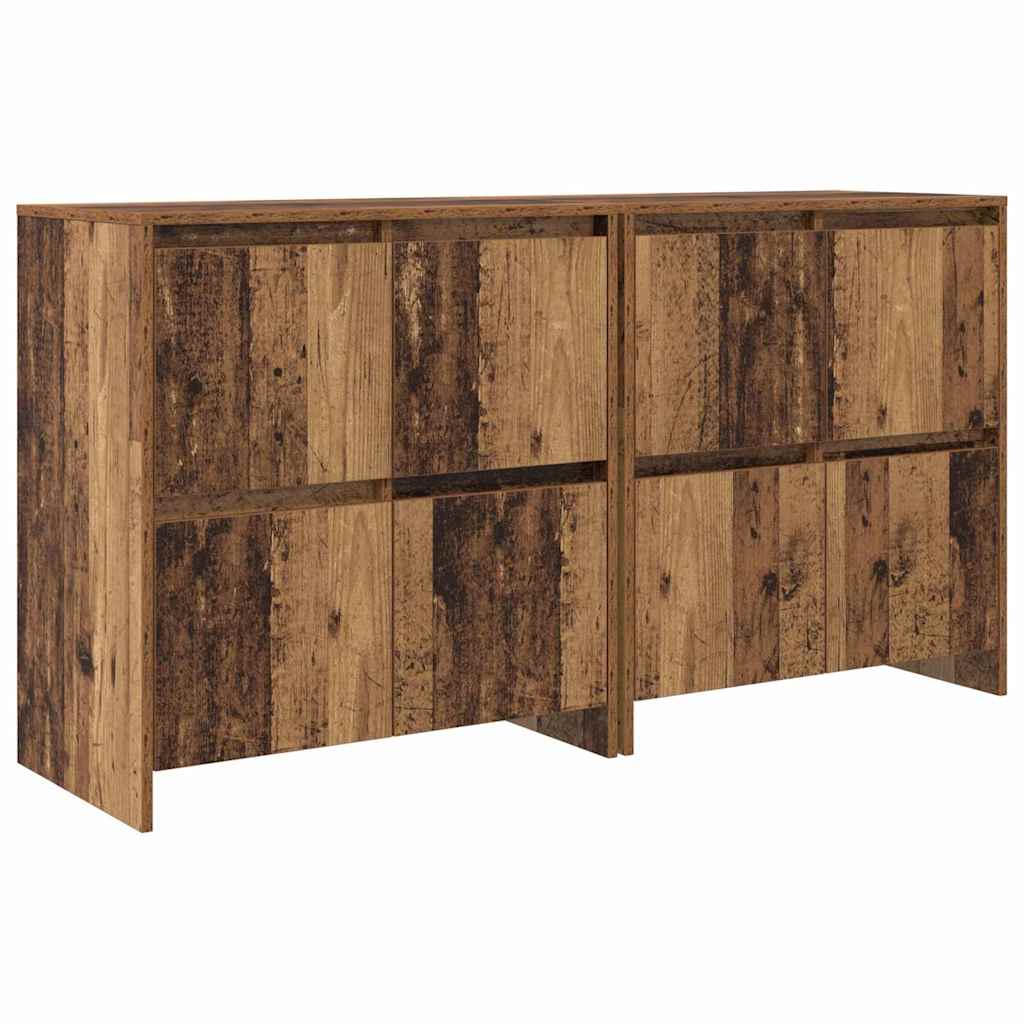 Sideboards 2 pcs Altholz 70 x 41 x 75 cm Holzwerkstoff