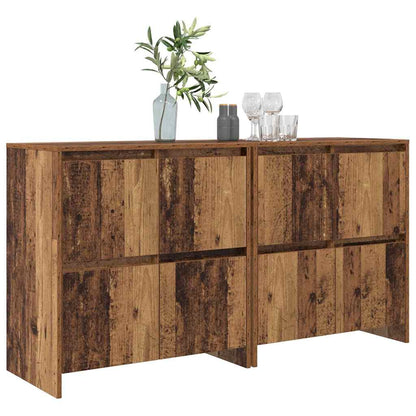 Sideboards 2 pcs Altholz 70 x 41 x 75 cm Holzwerkstoff