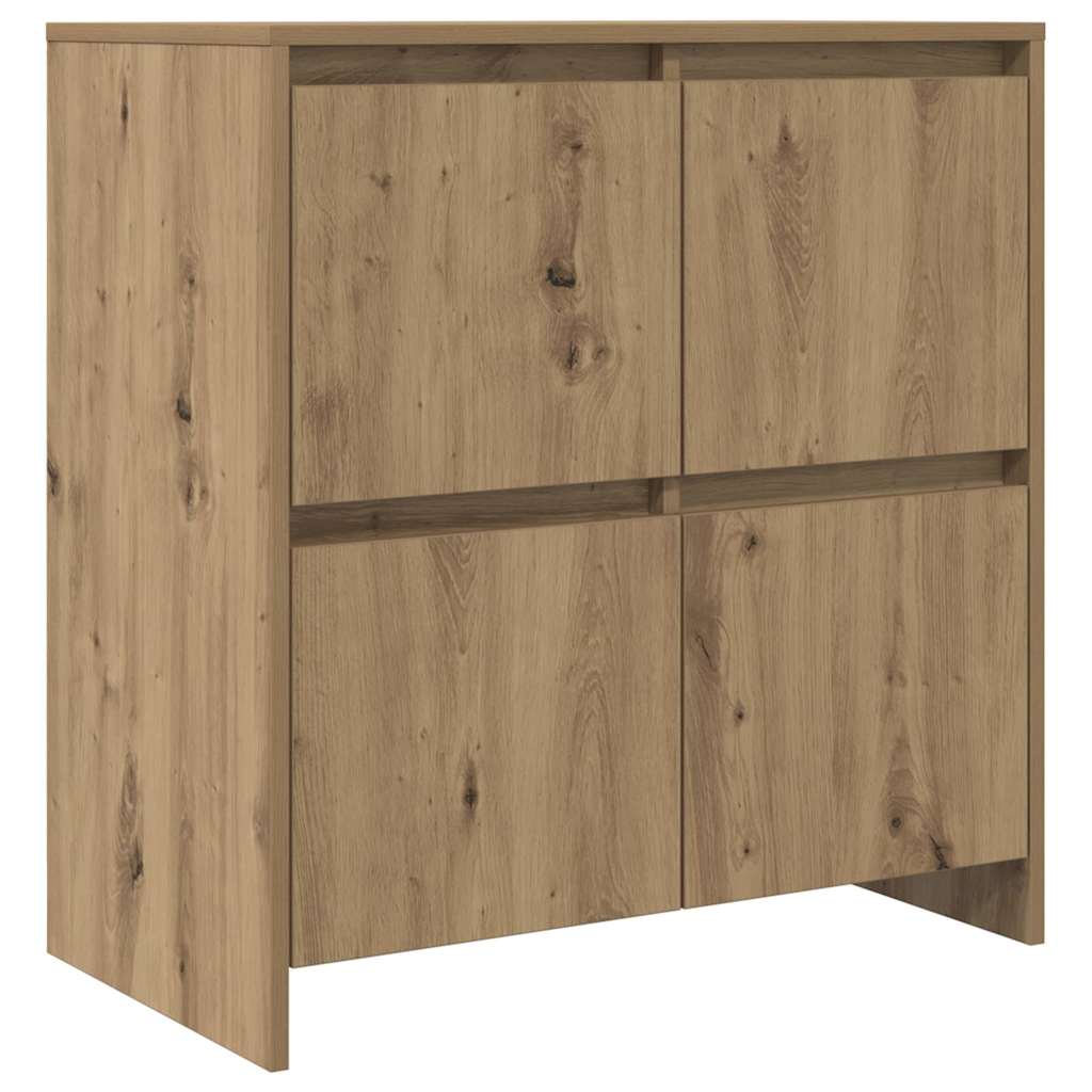 Sideboards 2 pcs Artisan-Eiche 70 x 41 x 75 cm Holzwerkstoff
