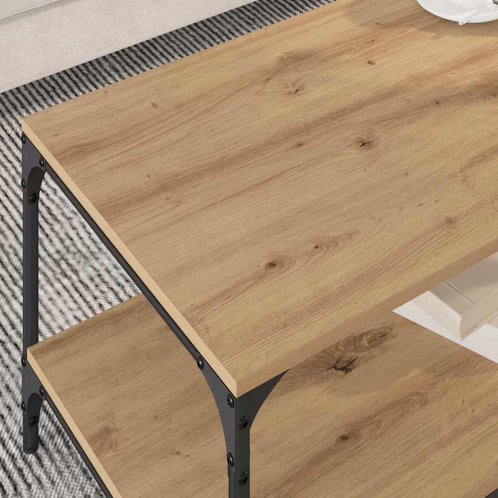 Couchtisch Artisan-Eiche 80 x 50 x 40 cm Holzwerkstoff