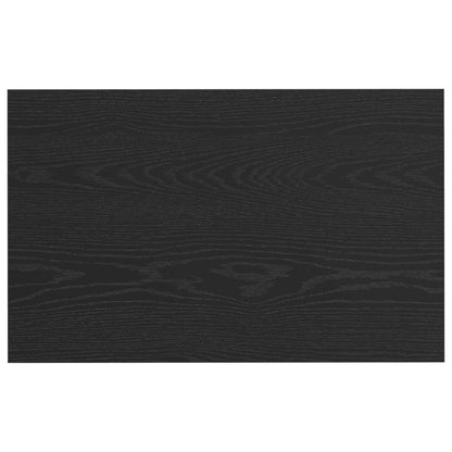 Couchtisch Schwarz Eichen-Optik 80 x 50 x 40 cm Holzwerkstoff