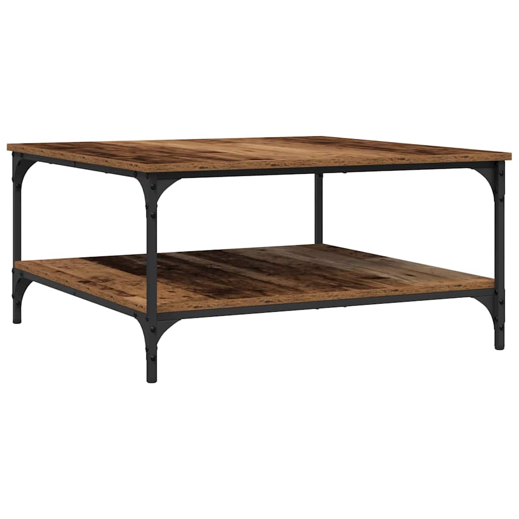 Couchtisch Altholz 80 x 80 x 40 cm Holzwerkstoff