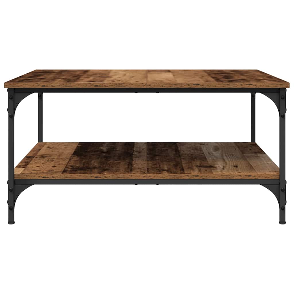 Couchtisch Altholz 80 x 80 x 40 cm Holzwerkstoff