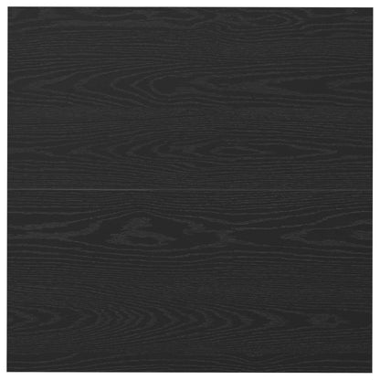 Couchtisch Schwarz Eichen-Optik 80 x 80 x 40 cm Holzwerkstoff