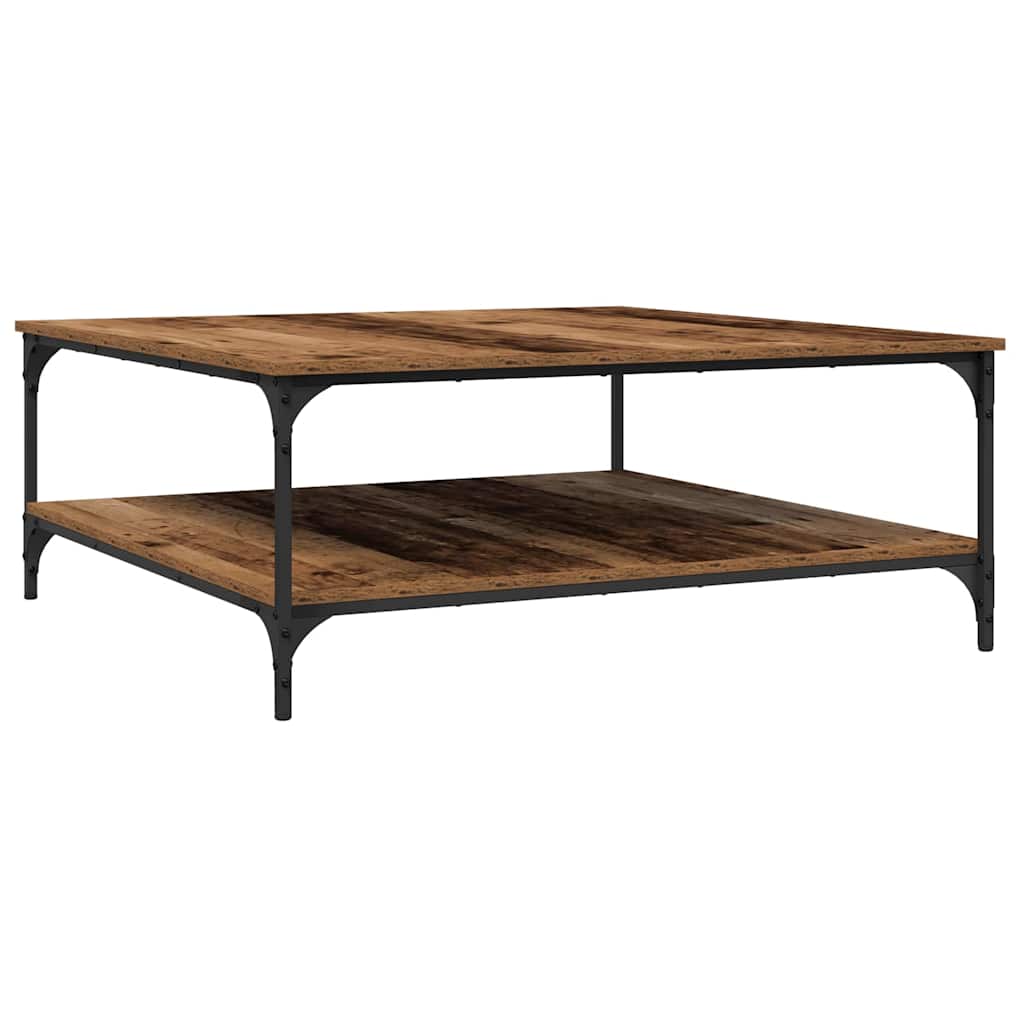 Couchtisch Altholz 100 x 100 x 40 cm Holzwerkstoff