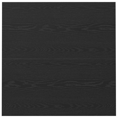 Couchtisch Schwarz Eichen-Optik 100 x 100 x 40 cm Holzwerkstoff