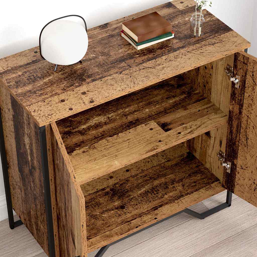 Sideboard Braun 78 x 35.5 x 74.5 cm Holzwerkstoff