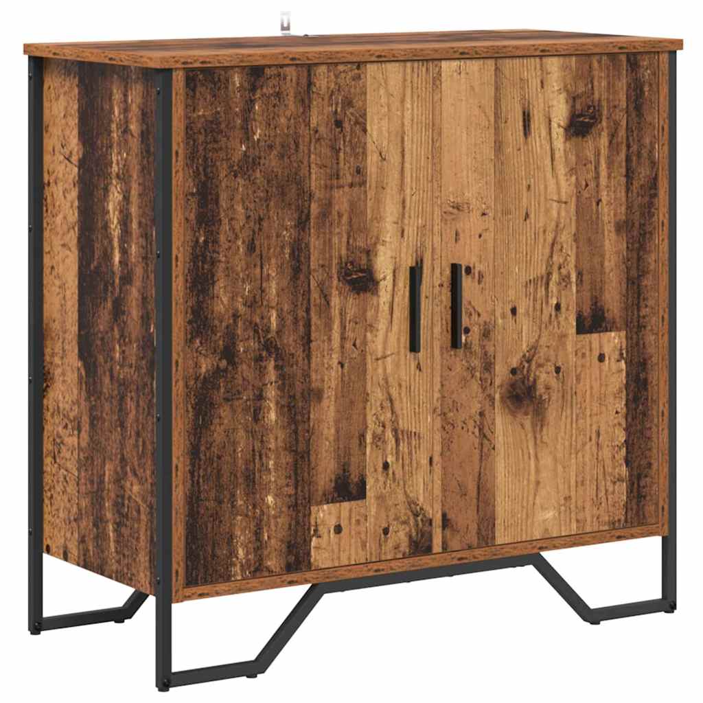 Sideboard Braun 78 x 35.5 x 74.5 cm Holzwerkstoff