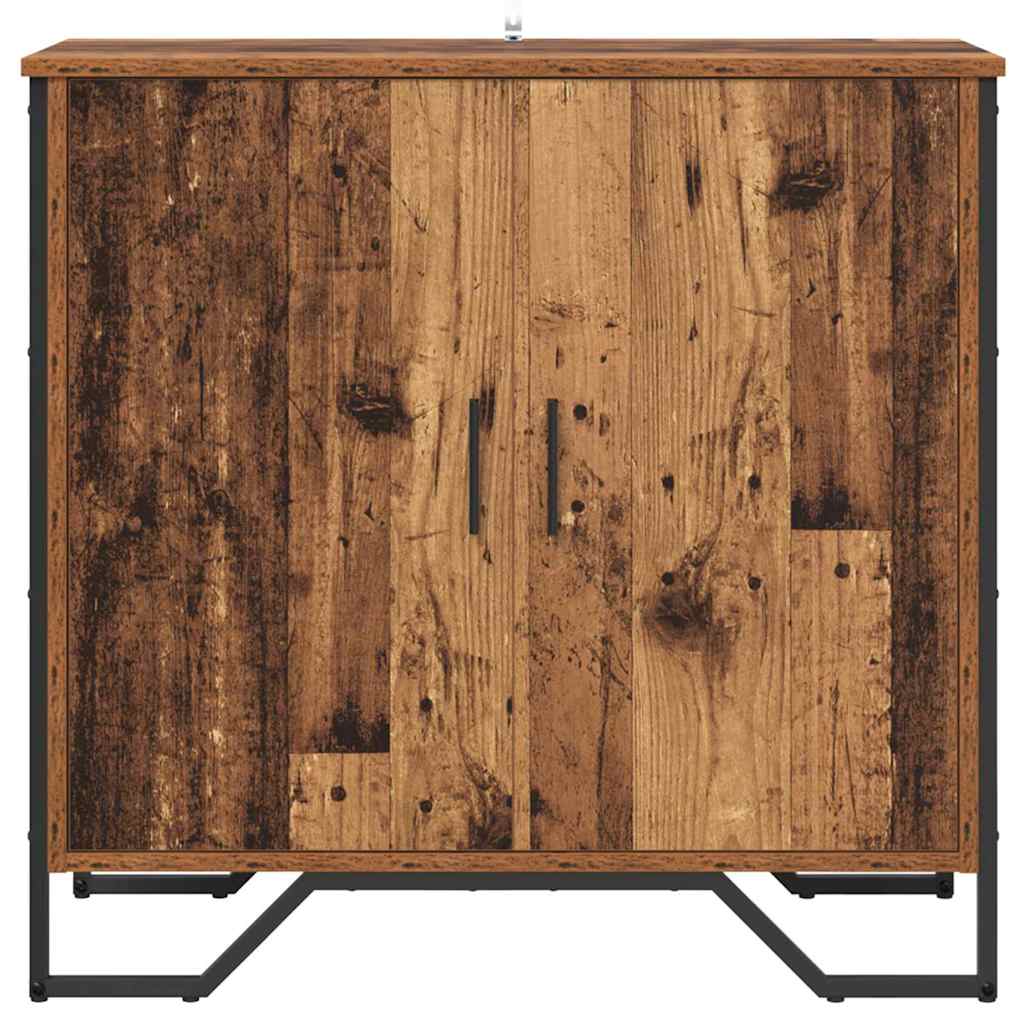 Sideboard Braun 78 x 35.5 x 74.5 cm Holzwerkstoff