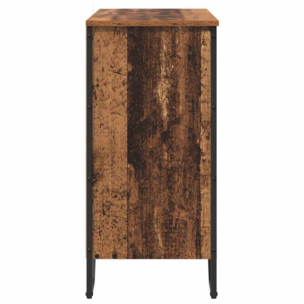 Sideboard Braun 78 x 35.5 x 74.5 cm Holzwerkstoff
