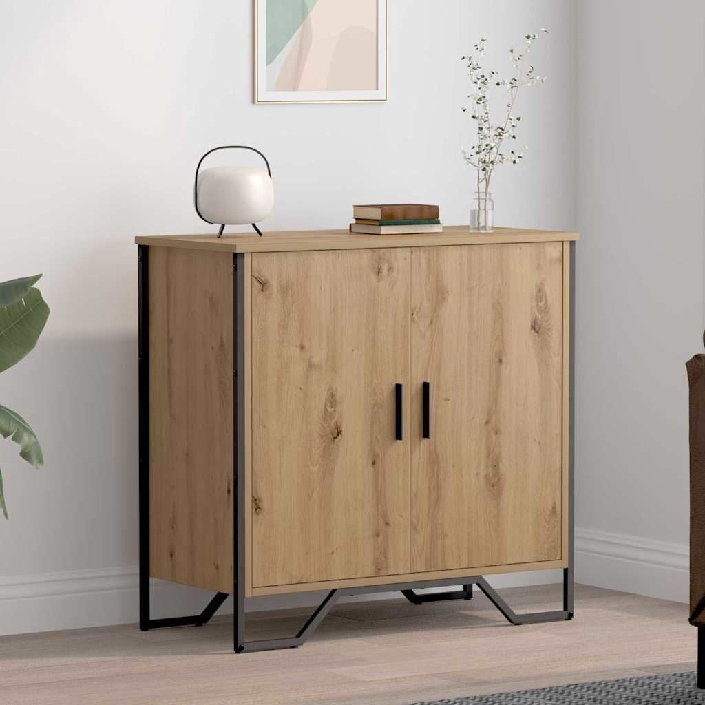 Sideboard Braun 78 x 35.5 x 74.5 cm Holzwerkstoff