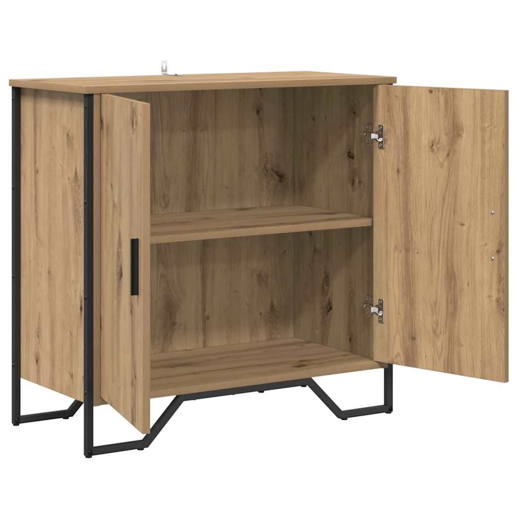 Sideboard Braun 78 x 35.5 x 74.5 cm Holzwerkstoff