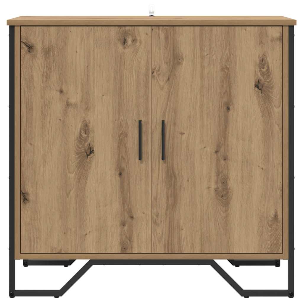 Sideboard Braun 78 x 35.5 x 74.5 cm Holzwerkstoff