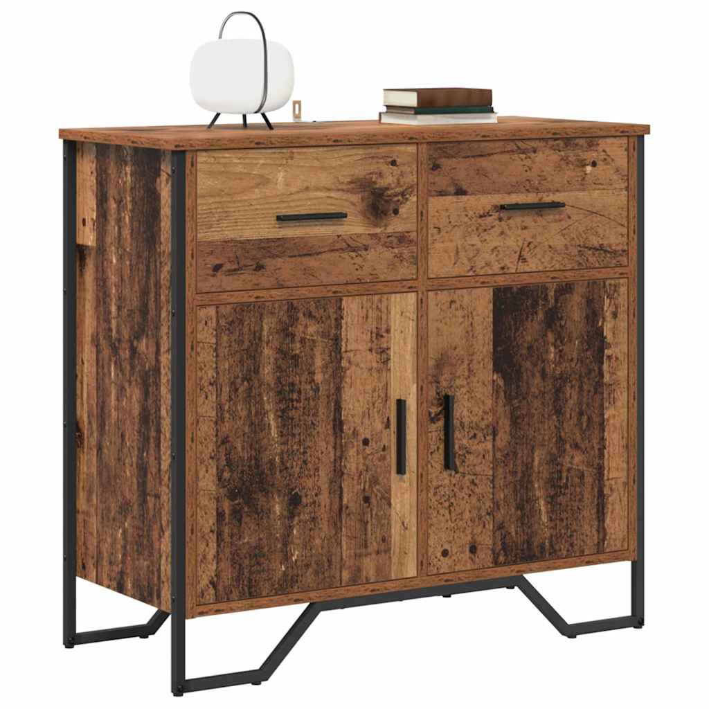 Sideboard Altholz 79.5 x 35.5 x 74.5 cm Holzwerkstoff