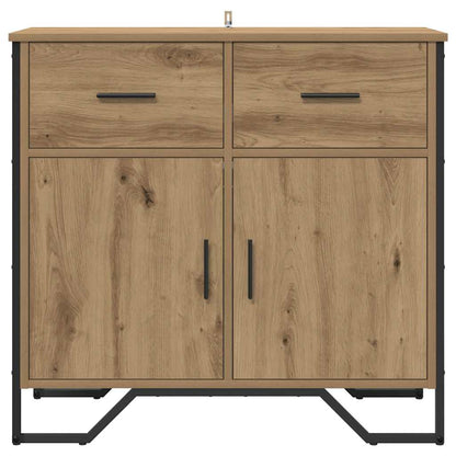 Sideboard Artisan-Eiche 79.5 x 35.5 x 74.5 cm Holzwerkstoff