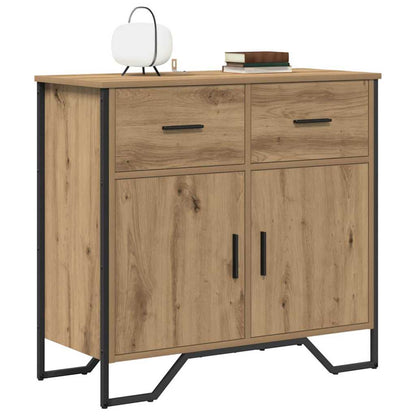 Sideboard Artisan-Eiche 79.5 x 35.5 x 74.5 cm Holzwerkstoff
