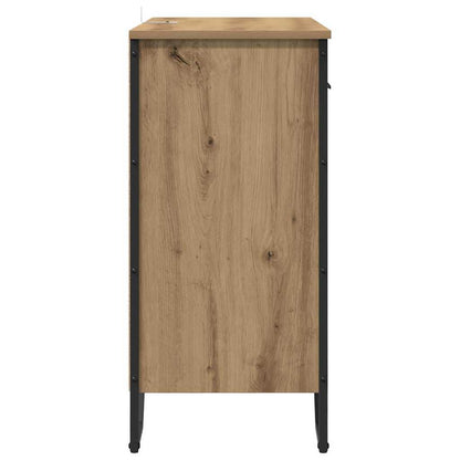 Sideboard Artisan-Eiche 79.5 x 35.5 x 74.5 cm Holzwerkstoff