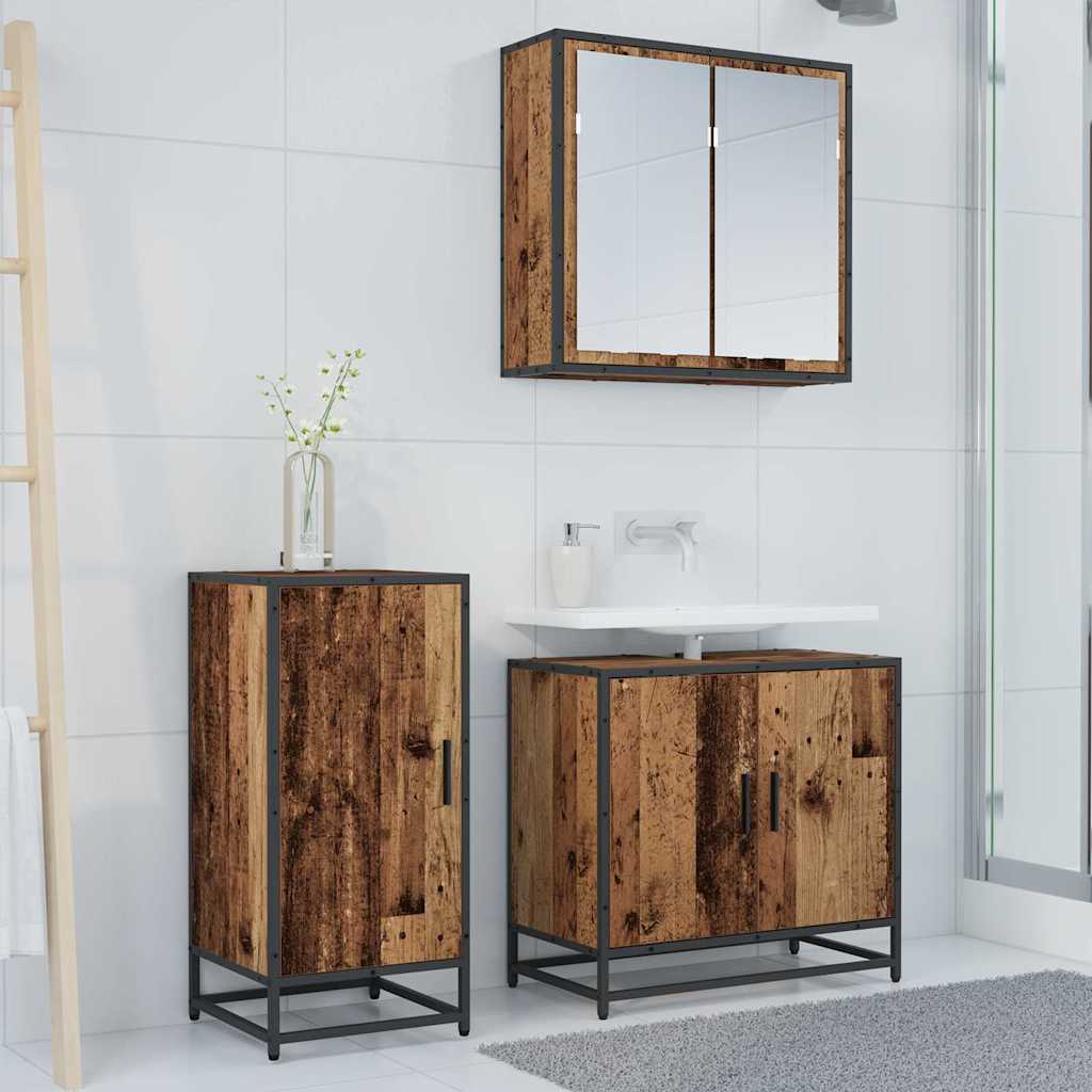 Sideboard Altholz 35 x 35,5 x 76 cm Holzwerkstoff