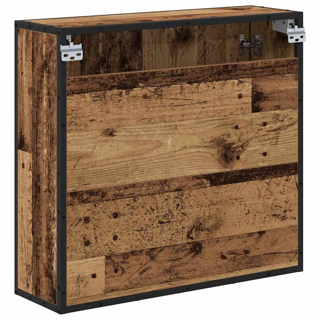 Badezimmer-Spiegelschrank Altholz 65 x 20 x 60 cm Holzwerkstoff