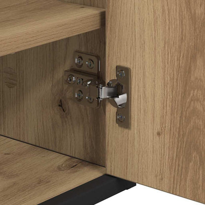 Badezimmer-Spiegelschrank mit Tür Artisan-Eiche 65 x 20 x 60 cm