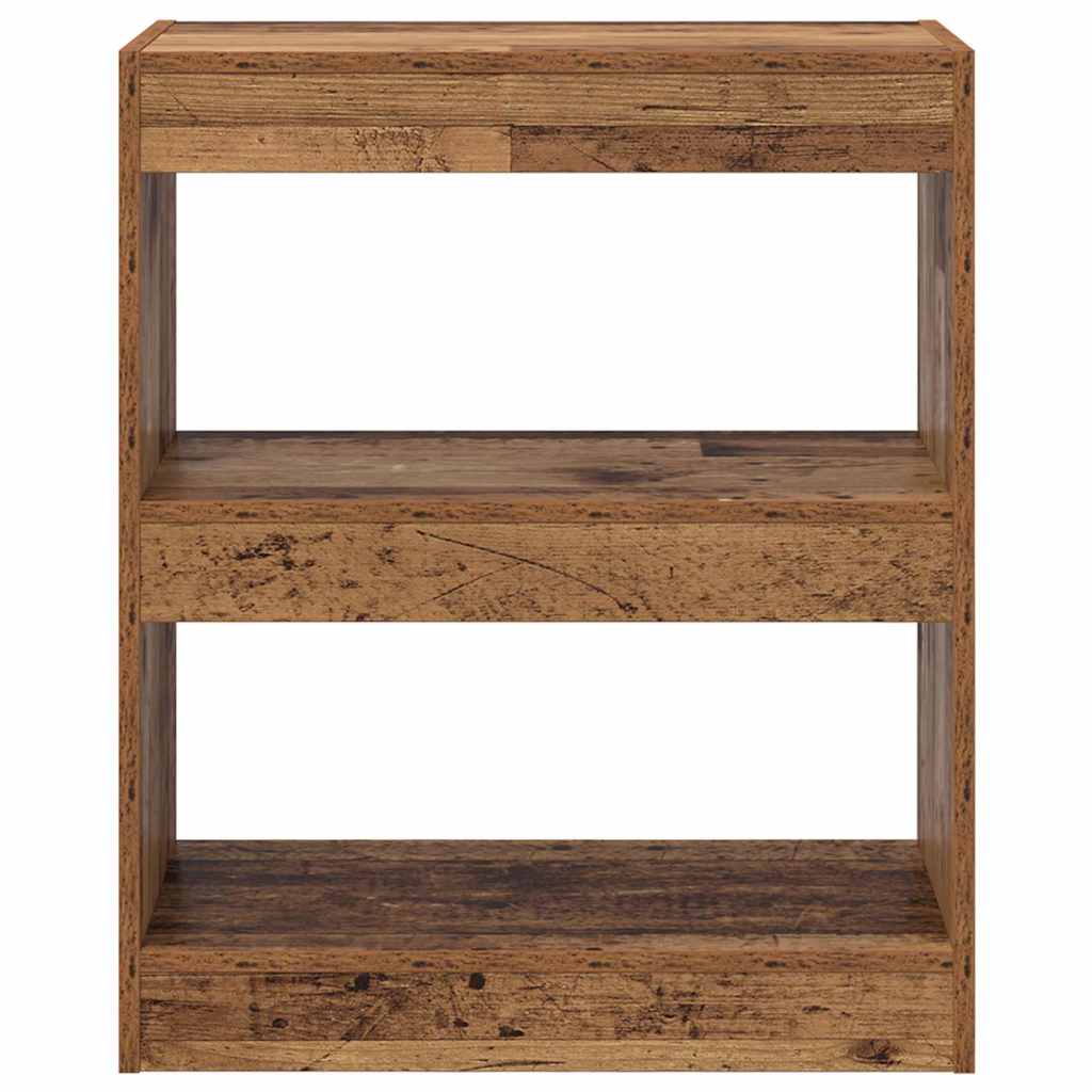 Bücherregal Altholz 60 x 30 x 72 cm Holzwerkstoff
