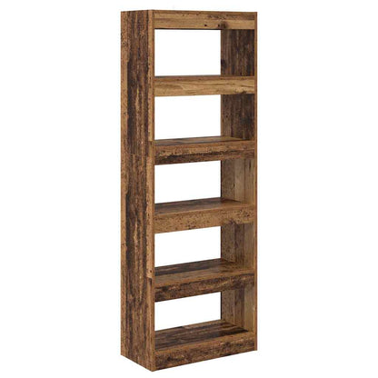Bücherregal Altholz 60 x 30 x 166 cm Holzwerkstoff