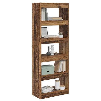 Bücherregal Altholz 60 x 30 x 166 cm Holzwerkstoff