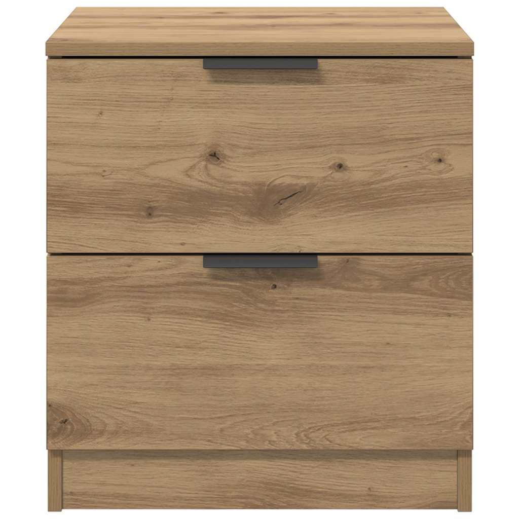 Nachttisch 2 pcs Artisan-Eiche 45 x 39 x 50 cm Holzwerkstoff