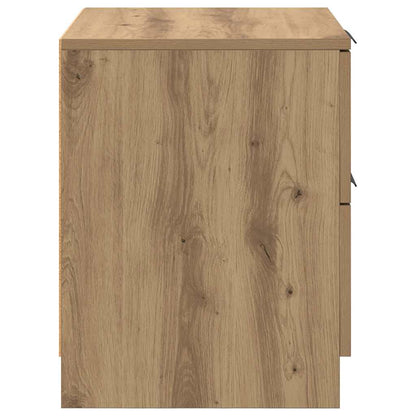 Nachttisch 2 pcs Artisan-Eiche 45 x 39 x 50 cm Holzwerkstoff