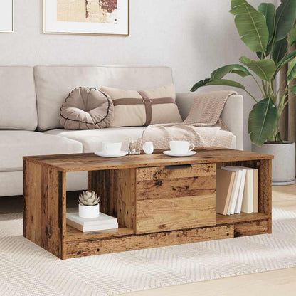 Couchtisch Altholz 100 x 50 x 36 cm Holzwerkstoff