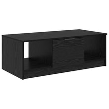 Couchtisch Schwarz Eichen-Optik 100 x 50 x 36 cm Holzwerkstoff
