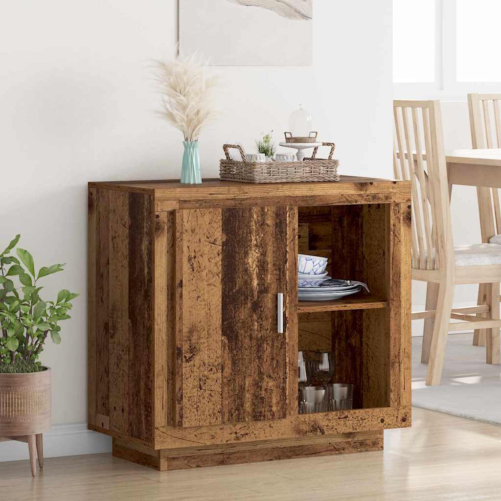 Sideboard Altholz 40 x 80 x 75 cm Holzwerkstoff