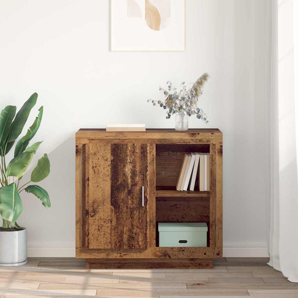 Sideboard Altholz 40 x 80 x 75 cm Holzwerkstoff