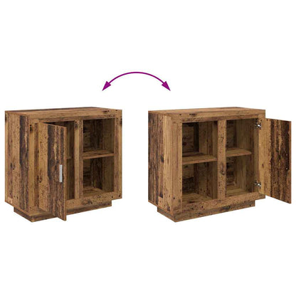 Sideboard Altholz 40 x 80 x 75 cm Holzwerkstoff