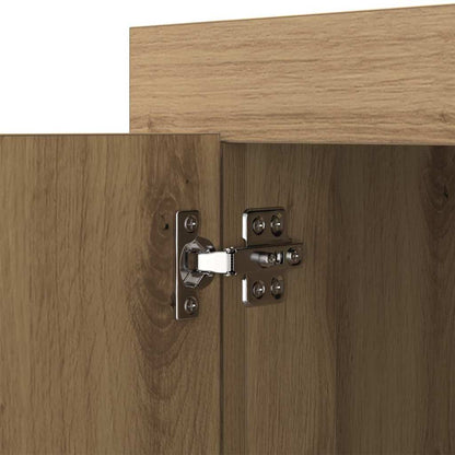 Sideboard Artisan-Eiche 40 x 80 x 75 cm Holzwerkstoff