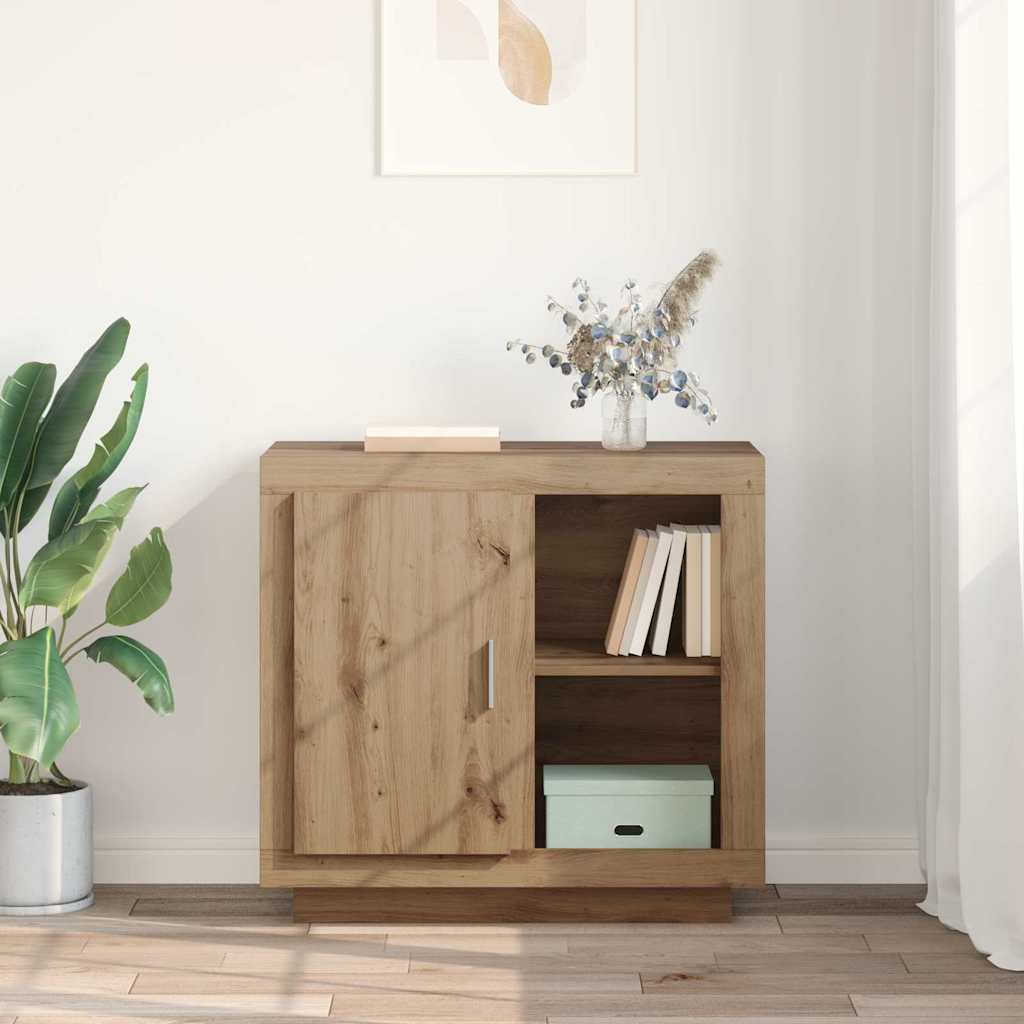 Sideboard Artisan-Eiche 40 x 80 x 75 cm Holzwerkstoff